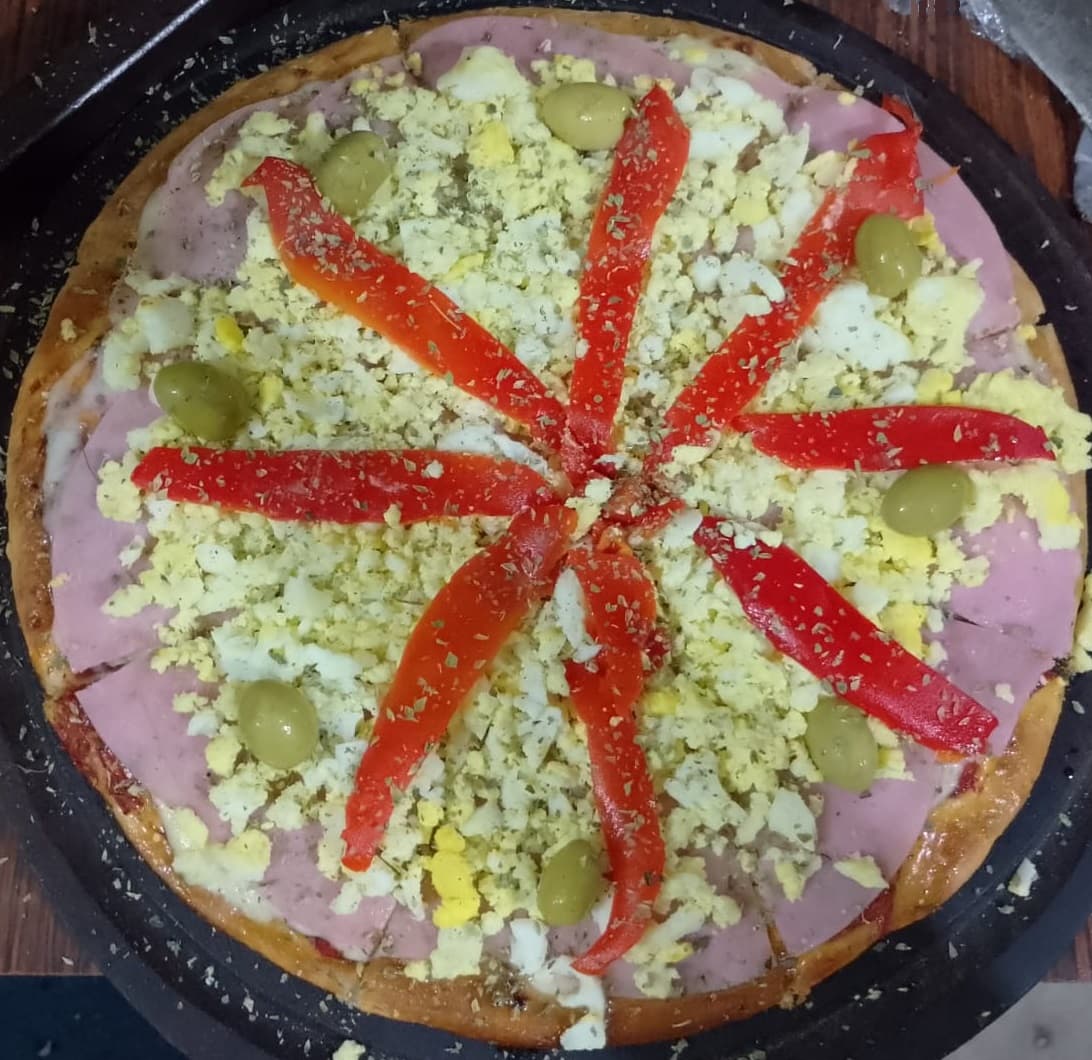 Jamón, Morron y Huevo
